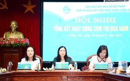 Cụm thi đua Đồng bằng sông Hồng: Đạt và vượt 8 chỉ tiêu Đại hội