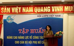 Hội LHPN tỉnh Bắc Giang: Tập huấn nâng cao năng lực về công tác giảm nghèo