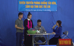 Tuyên truyền phòng chống tảo hôn, xâm hại tình dục trẻ em theo hình thức phiên tòa giả định