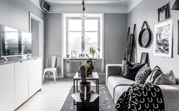 Căn hộ 45m2 được trang trí với gam màu trung tính ấn tượng