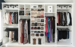 10 mẫu tủ quần áo với nhiều tiện ích khiến chị em nào nhìn cũng mê