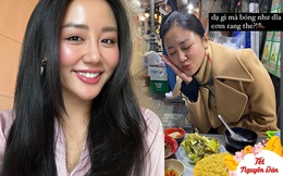 Hà Nội lạnh 10 độ làm da khô sần, Văn Mai Hương vẫn vững phong độ tươi như hoa