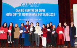 Ấm áp buổi gặp mặt cán bộ hưu trí TƯ Hội LHPN Việt Nam dịp Xuân Quý Mão