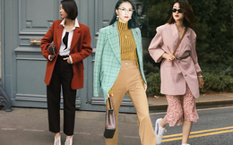 10 cách diện blazer màu sắc đón năm mới 2023
