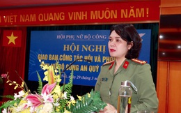 Cần triển khai hiệu quả công tác phụ nữ và bình đẳng giới trong lực lượng Công an