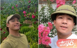 Sao Việt bỏ phố về vườn trồng hoa