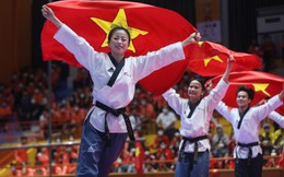 SEA Games 31: Tuyển thủ nữ góp công lớn cho Taekwondo Việt Nam trong ngày khởi tranh