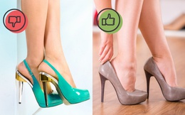 9 tips chọn giày cao gót tôn dáng, không gây đau chân