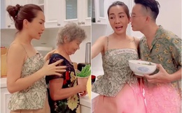 Gọi mẹ chồng là "chị", vợ Hoàng Bách tấm tắc khi vào bếp "Mẹ chồng số 2 không ai dám nhận số 1!"
