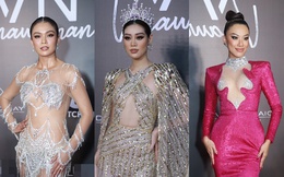Thảm đỏ Hoa hậu Hoàn vũ Việt Nam: Khánh Vân chiếm trọn sự chú ý giữa dàn mỹ nhân