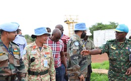 Lính mũ nồi xanh Việt Nam triển khai nhiệm vụ khẩn cấp khi vừa đến Abyei 
