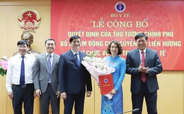 Trao quyết định bổ nhiệm nữ Thứ trưởng Bộ Y tế
