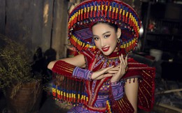Cận cảnh trang phục dân tộc dự thi Miss Global của Đoàn Hồng Trang