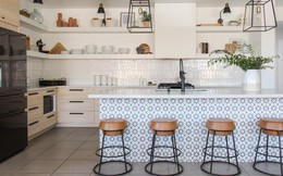 Trang trí nhà bếp bằng giấy dán tường dễ dàng, đơn giản và tiết kiệm 