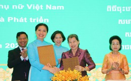 Hội Phụ nữ hai nước Việt Nam - Campuchia tăng cường đoàn kết, hợp tác đi vào chiều sâu, thiết thực hơn nữa