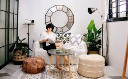 Cô gái trẻ cải tạo căn hộ cũ thành không gian sống đáng yêu theo phong cách Maroc 