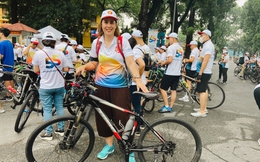 Nữ Đại sứ New Zealand chia sẻ cảm xúc khi đạp xe quanh Hà Nội 