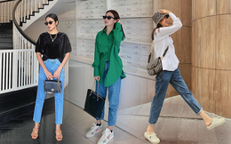 Kiểu quần jeans được sao Việt diện nhiều nhất