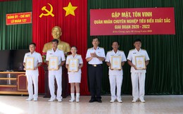 Lữ đoàn 127: Tôn vinh quân nhân chuyên nghiệp tiêu biểu, xuất sắc trong sự nghiệp bảo vệ chủ quyền biển, đảo 
