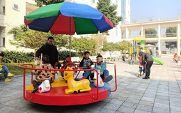 Hội LHPN Việt Nam tặng công trình khu vui chơi trẻ em cho Bệnh viện Sản nhi tỉnh Lào Cai