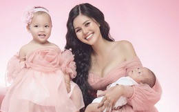 Hoa hậu Kim Nguyên: “Khi làm mẹ, chỉ nhìn con thôi là đã thấy vui!”