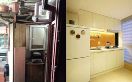 Sự "lột xác" bất ngờ của ngôi nhà 12m2 cho gia đình 5 người 