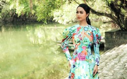 Nhà thiết kế Hồ Trần Dạ Thảo chào Tết với bộ sưu tập áo dài gấm