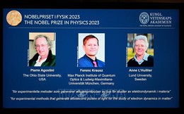 Nobel Vật lý 2023 tôn vinh 3 nhà khoa học Pierre Agostini, Ferenc Krausz và Anne L'Huillier