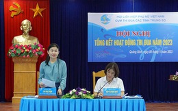 Cụm thi đua Hội LHPN 6 tỉnh Trung bộ năm 2023: Huy động gần 55 tỷ đồng cho Chương trình Mẹ đỡ đầu 