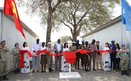 Đội Công binh Việt Nam xây dựng nhiều công trình nhân đạo ý nghĩa tặng người dân Abyei 