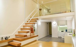 Căn hộ 52m² ấn tượng với cách bố trí nội thất giật cấp