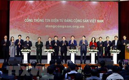 Khai trương Cổng thông tin điện tử Đảng Cộng sản Việt Nam