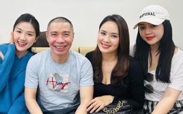 Hồng Diễm, Lương Thanh và Quỳnh Kool đến thăm nghệ sĩ Công Lý