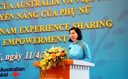Việt Nam và Australia chia sẻ kinh nghiệm nâng cao quyền năng của phụ nữ