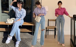 10 cách mix áo sơ mi với quần jeans giúp bạn mặc đẹp suốt mùa hè