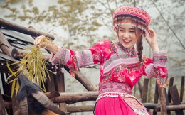 Á khôi Đỗ Hà Trang khoe sắc ngọt ngào khi diện trang phục dân tộc