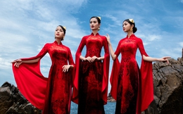 Hoa hậu Ý Nhi diện áo dài “Miền di sản” quảng bá du lịch Việt
