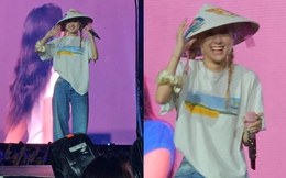 "Con dâu Việt Nam" Rosé đội nón lá ở concert Mỹ, BLINK Việt nức lòng chia sẻ rần rần