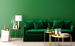 Thỏa sức trang trí không gian sống gia đình với gam màu xanh lá