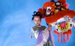 Dàn mẫu nhí trong bộ ảnh Trung thu độc đáo