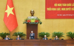 Lần đầu tiên tổ chức Hội nghị toàn quốc triển khai luật, nghị quyết của Quốc hội khoá XV
