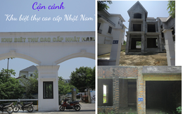 Cảnh hoang tàn trong "khu biệt thự cực phẩm" tại Sơn Tây của Công ty Nhật Nam