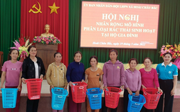 Xã Hoài Châu Bắc (Bình Định): Chú trọng thực hiện mô hình phân loại rác thải tại nguồn ở hộ gia đình