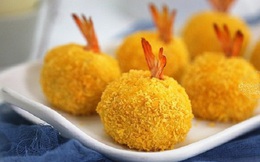 Tôm chiên kiểu mới vừa ngộ nghĩnh vừa giòn rụm khiến trẻ nhỏ mê mẩn