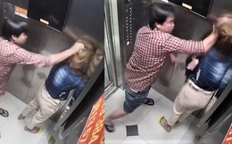 Phạt hành chính người đàn ông đánh phụ nữ trong thang máy chung cư 