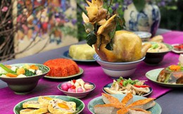 Đồ lễ chế biến sẵn ăn điểm trong mâm cỗ cúng ông Táo và tất niên