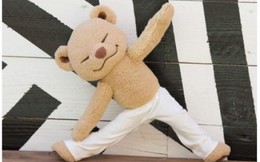 Gấu MeddyTeddy truyền cảm hứng yoga cho trẻ em
