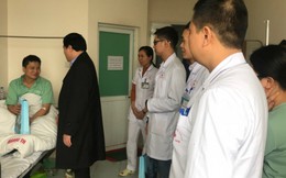 Ấm tình người ngày cuối năm tại bệnh viện Thể thao Việt Nam