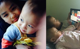 Mẹ bé Nhật Linh: 'Cuộc sống đảo lộn nhưng chúng tôi cố cân bằng vì các con'