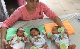 Sản phụ mang tam thai tự nhiên hiếm gặp